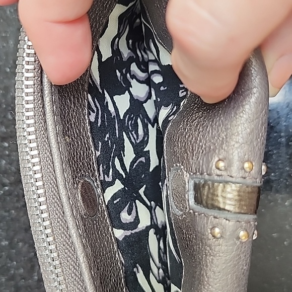 Brighton Metallic Studded Wallet EUC some corner rubbing - Picture 16 of 16